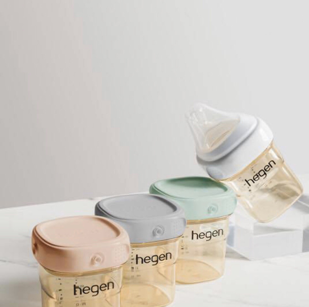 Nắp bình trữ sữa Hegen, Blue