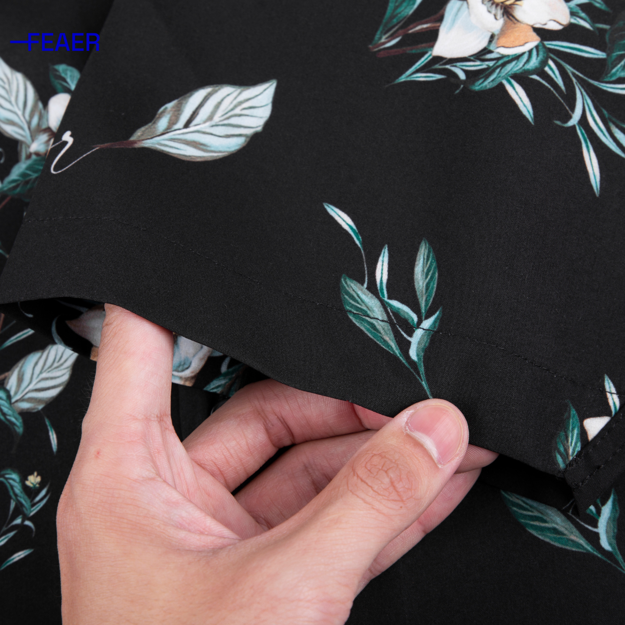 Áo sơ mi nam De Luxe vải lụa thoáng mát, không nhăn, form regular - FEAER DENIM