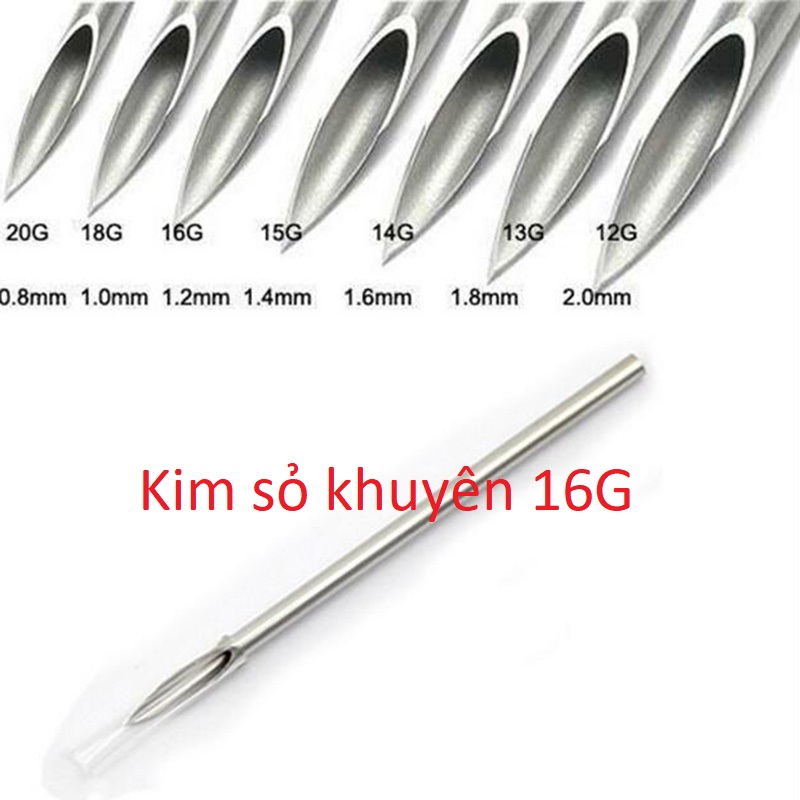 Kim sỏ khuyên 16G 39k/10 cái
