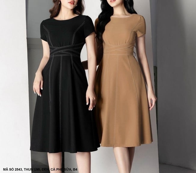 ĐẦM XÒE CÔNG SỞ VIỀN CHỈ NỔI - HK2543