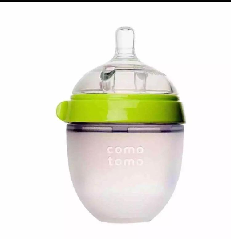 Bình sữa comotomo 150ml núm 1 tia siêu mềm dành từ 0 tháng tuổi