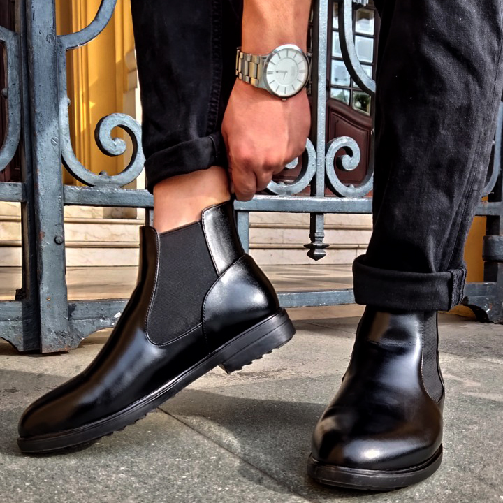 Chelsea boots da bò cao cấp 2H - 54