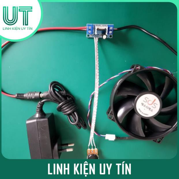 Bộ Điều Tốc Cho Quạt Sử Dụng LM317 12-24V 1A