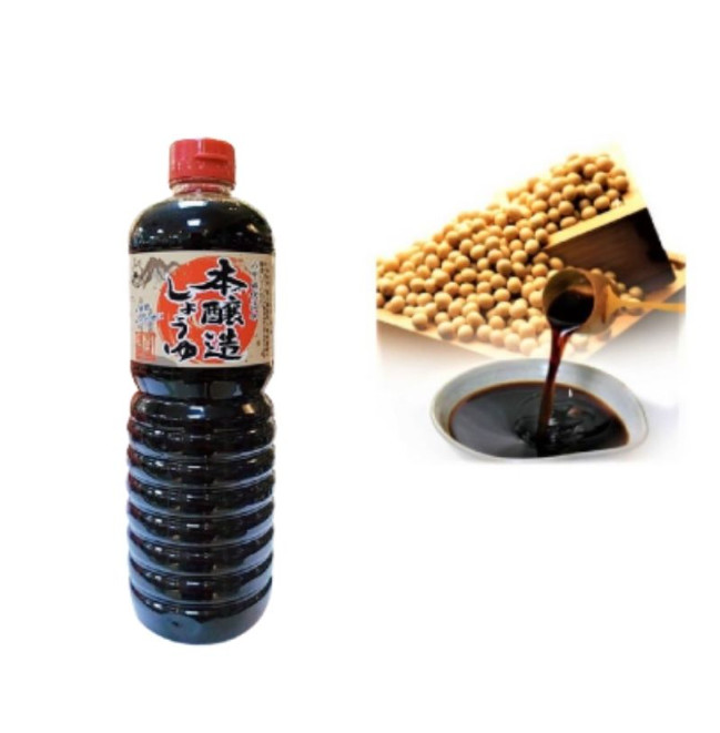 [XẢ DATE 10/2025] NƯỚC TƯƠNG KOBE BUSSAN NHẬT BẢN (CHAI 1 LÍT)