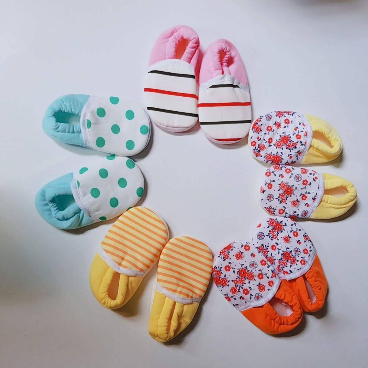 Set 5 Đôi Giày Tập Đi Cho Bé Trai Và Bé Gái