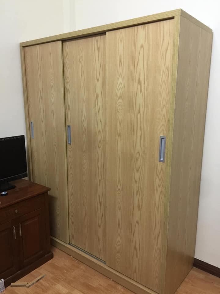Tủ quần áo 3 cánh lùa 1.6x2m