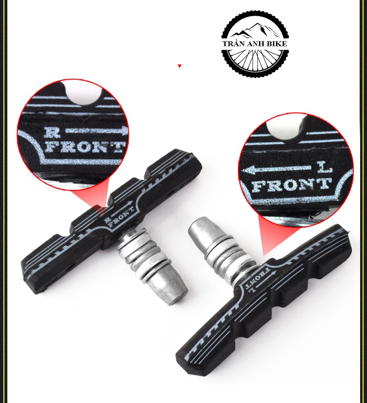 Cặp Gôm Má Phanh Thắng V Xe Đạp MTB, Road, Touring FMFXTR
