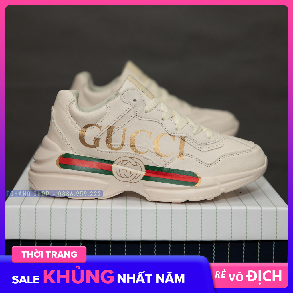 [Fullbox] Giày Sneaker Nam Nữ Gucci Giày MLB Nam Nữ