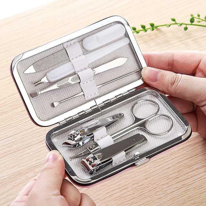 Bộ làm móng 8 món thép cao cấp không gỉ
