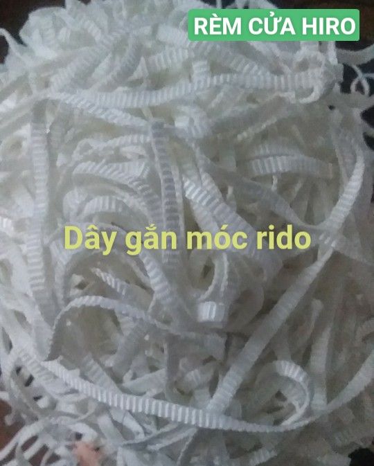 Dây may đính móc rido treo rèm