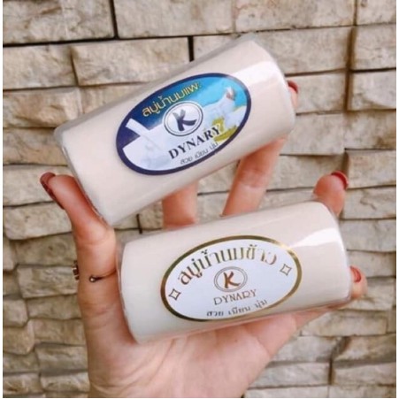 Xà phòng sữa dê rửa mặt trắng sáng Thái Lan 100g