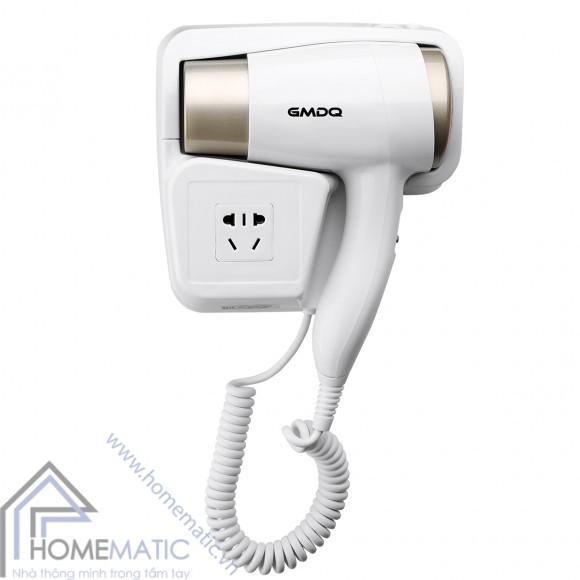 Máy sấy tóc treo tường tích hợp ổ cắm