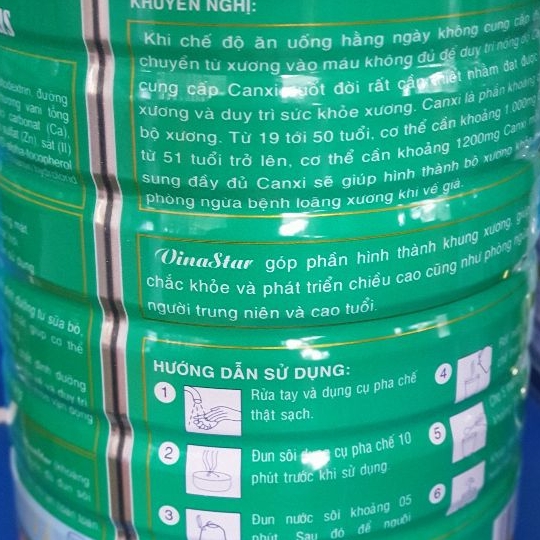 Sữa bột Bổ sung Canxi, Phòng Ngừa Tiểu Đường (900g)