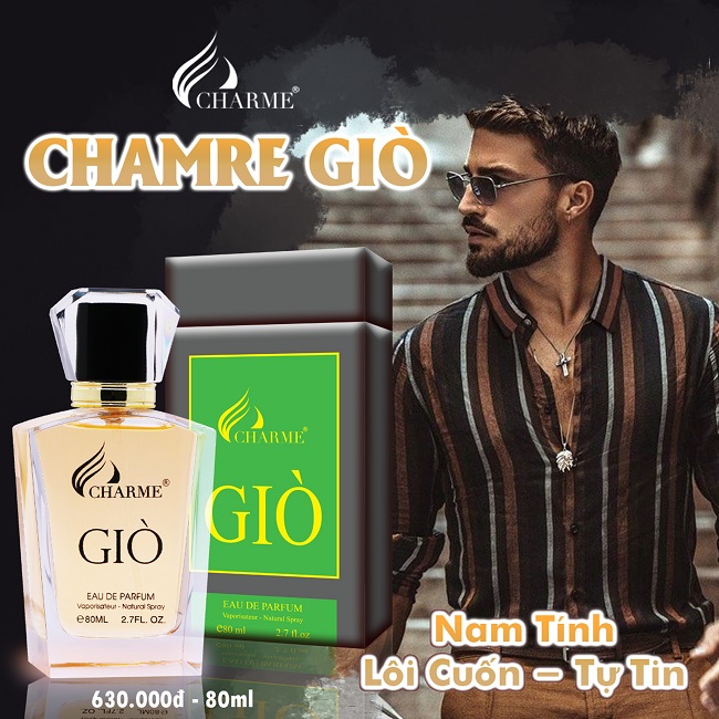 Nước hoa nam Giò (80ml)