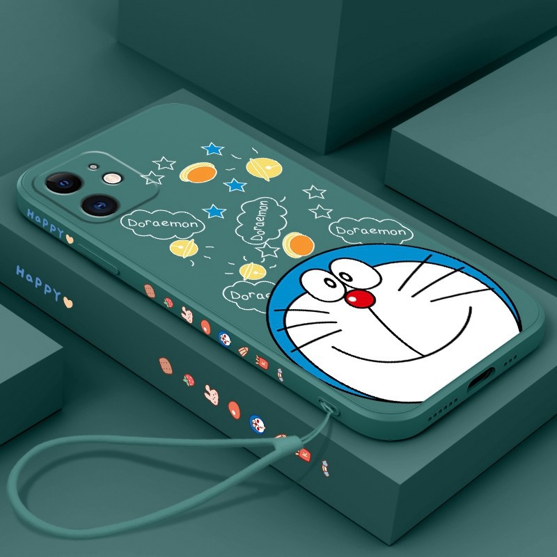 Ốp Lưng Iphone case iphone Dây Buộc Doraemon ốp lưng điện thoại  ốp iphone 13/12/11 /pro / max /6/6plus/6s/6splus/7/7plus/8/8plus/x/xr/xsmax
