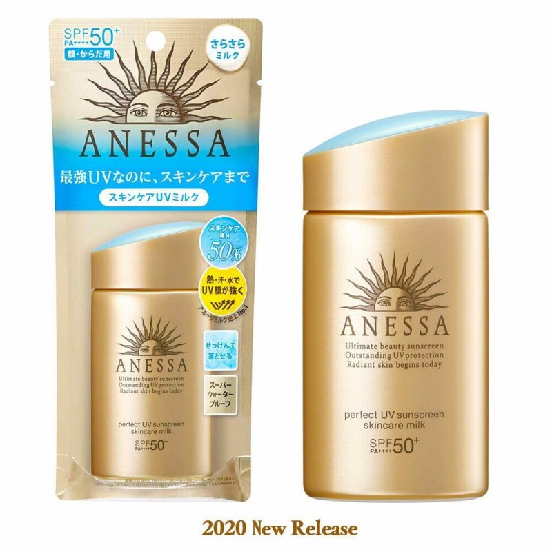 Sữa Chống Nắng Anessa Perfect UV Sunscreen Skin Care SPF50+/PA++++ 20ml nhập khẩu