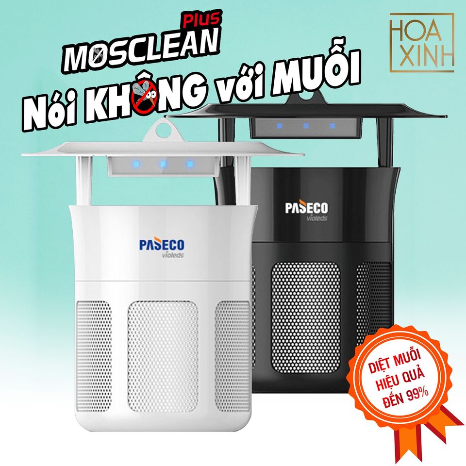 Máy Bắt Muỗi Và Côn Trùng Mosclean PASECO 6700 - Nhập Khẩu Hàn Quốc