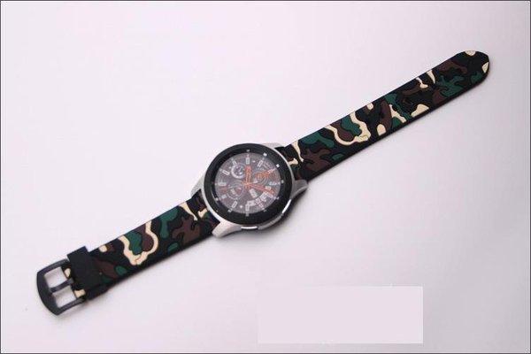 Dây cao su camo SamDây cao su camo Samsung Galaxy Watch 42 46mmsung Galaxy Watch 42 46mm