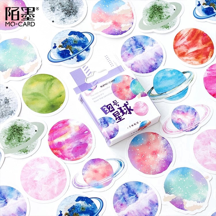 Hộp 45 Sticker Các Hành Tinh