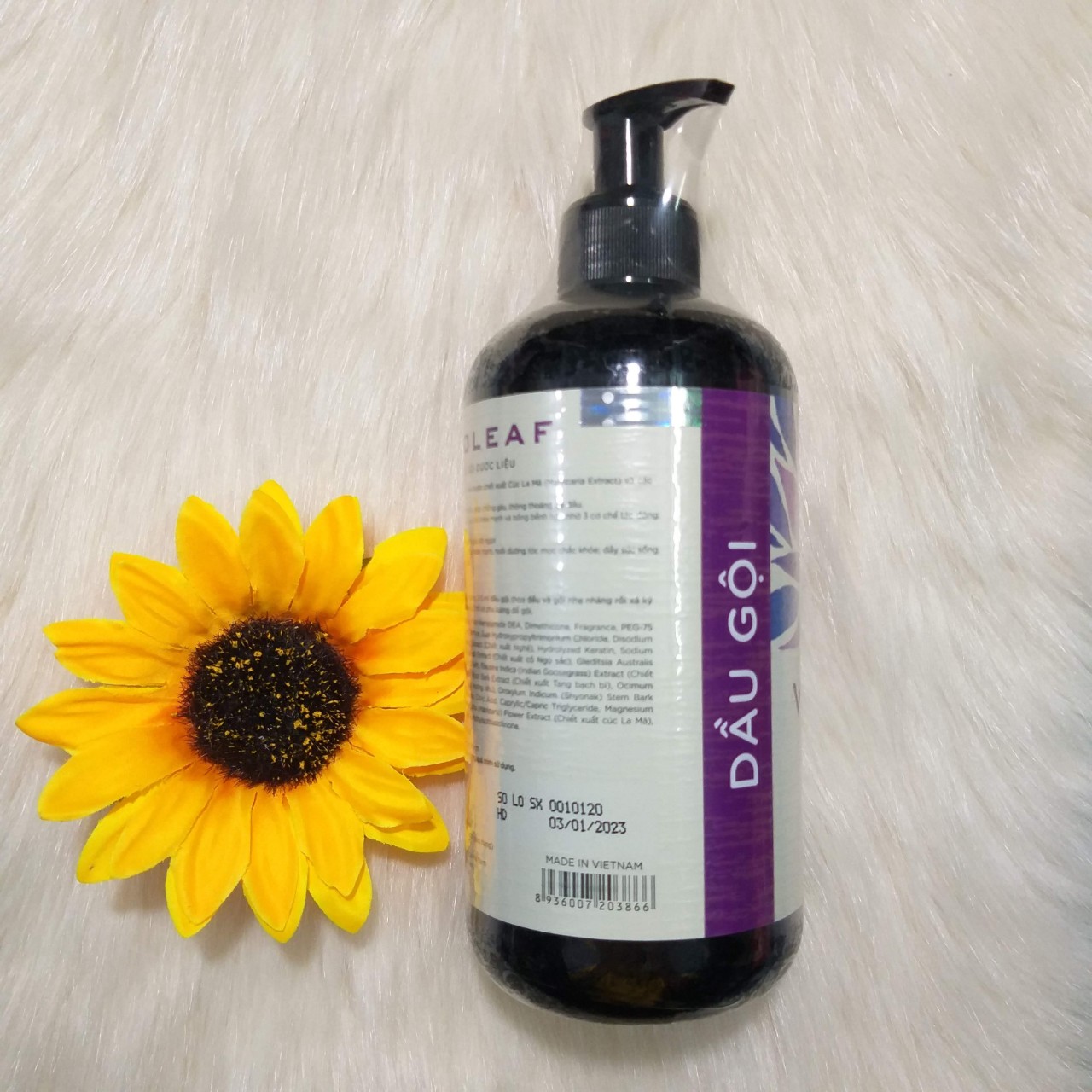 [HCM]Dầu gội Violeaf (480ml) - giúp tóc khỏe mạnh và bồng bềnh