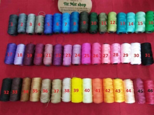 Set 8 cuộn sợi thô