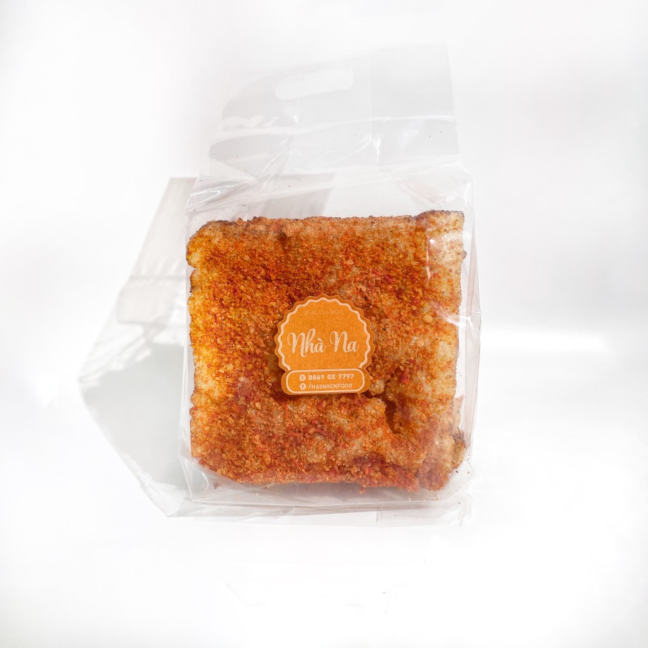 Bánh Tráng Mắm Ruốc Sa Tế - Túi 200 Gram | Đặc Sản Đà Lạt| Nhà Na