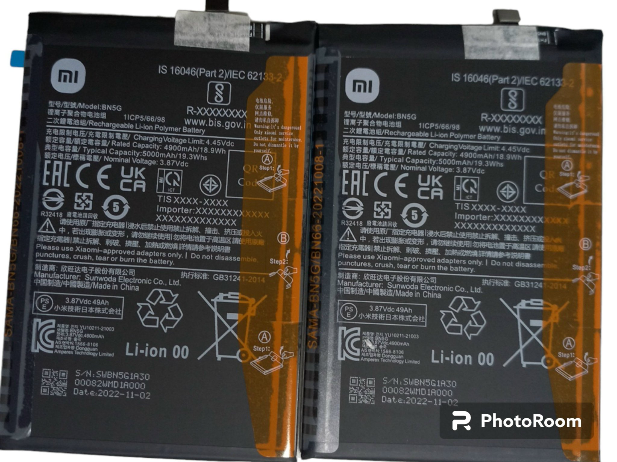 Pin xiaomi bn5g chính hãng dùng cho redmi 10c