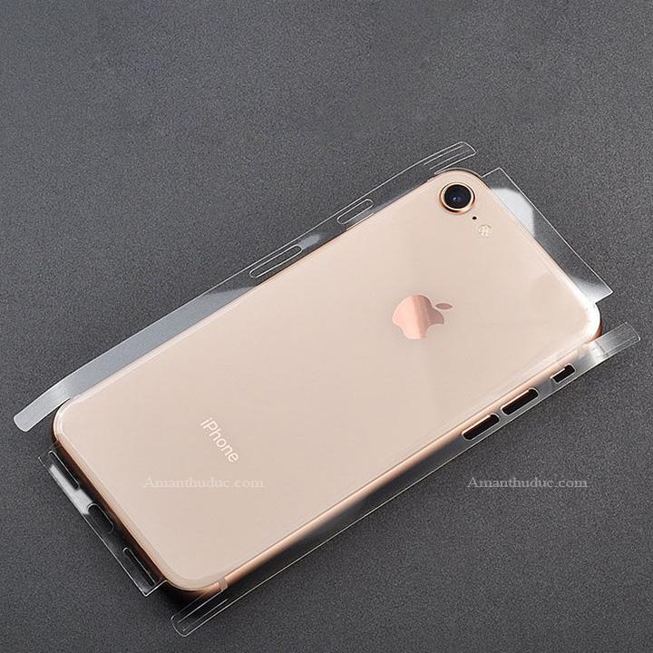Miếng dán ppf mặt sau cho iphone 8, dán mặt lưng iphone 8