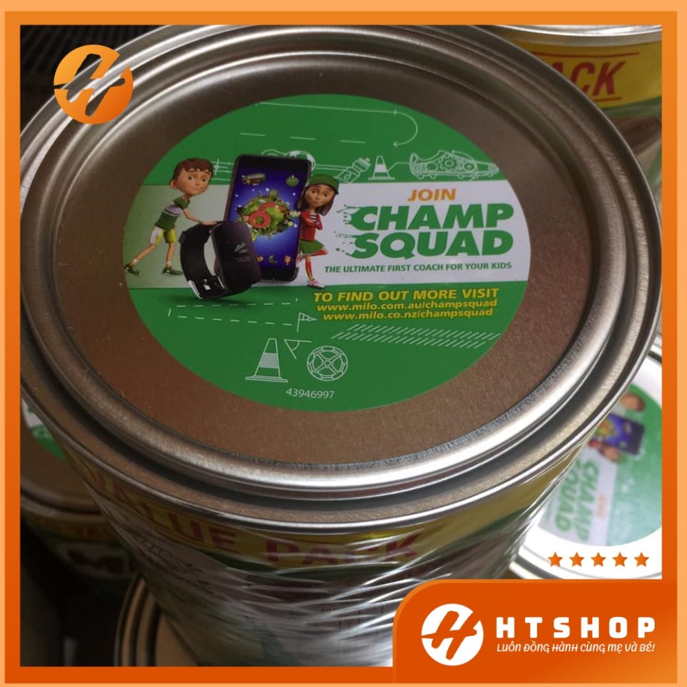 Sữa Bột Milo Nestle Nội Địa Úc Dạng Lon 1KG