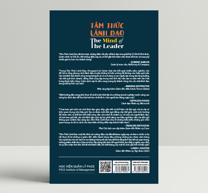 Sách - Tâm Thức Lãnh Đạo (The Mind Of The Leader) - PACE Books