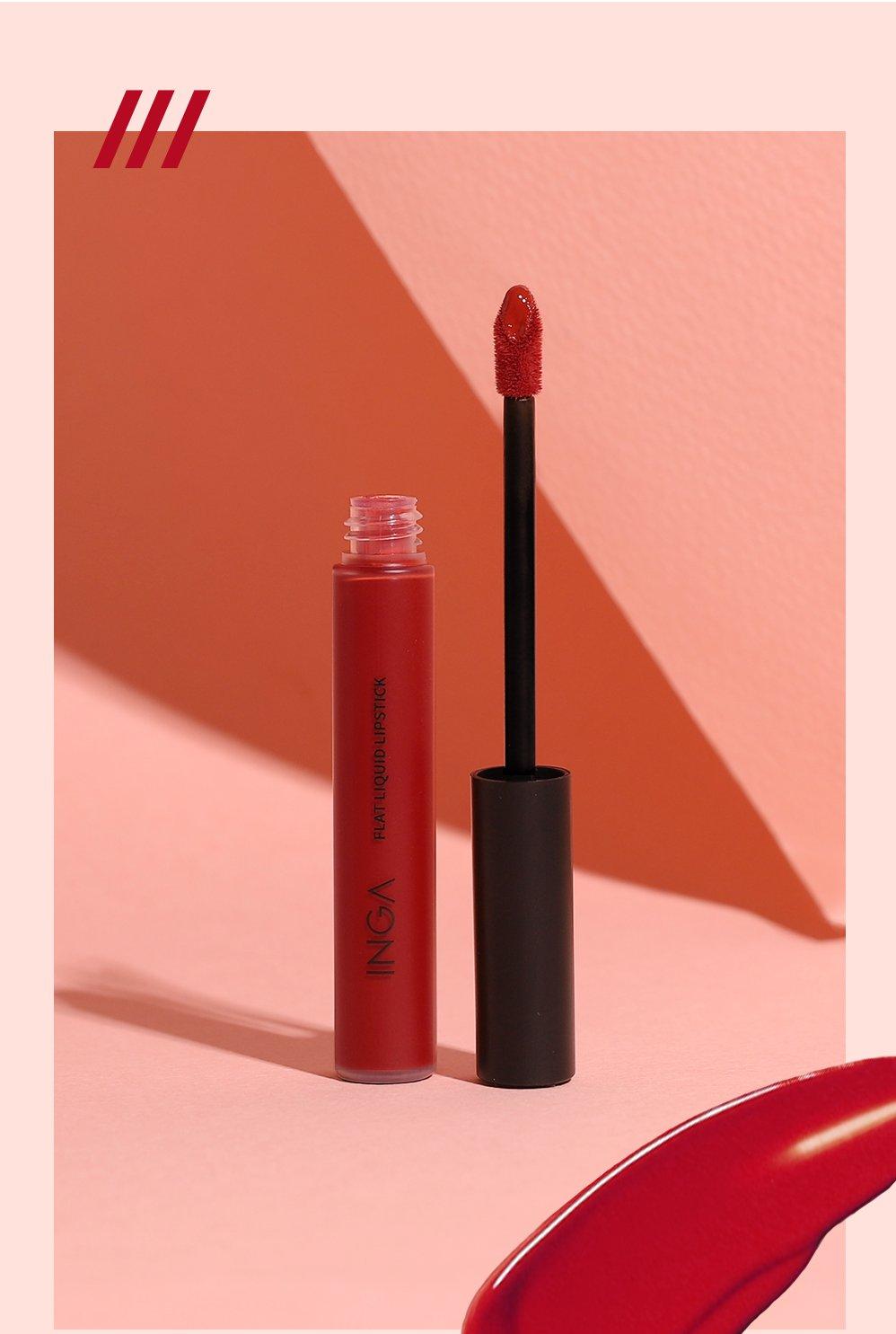 Son Kem Lì Mềm Mịn, Lên Màu Cực Chuẩn Inga Flat Liquid Lipstick
