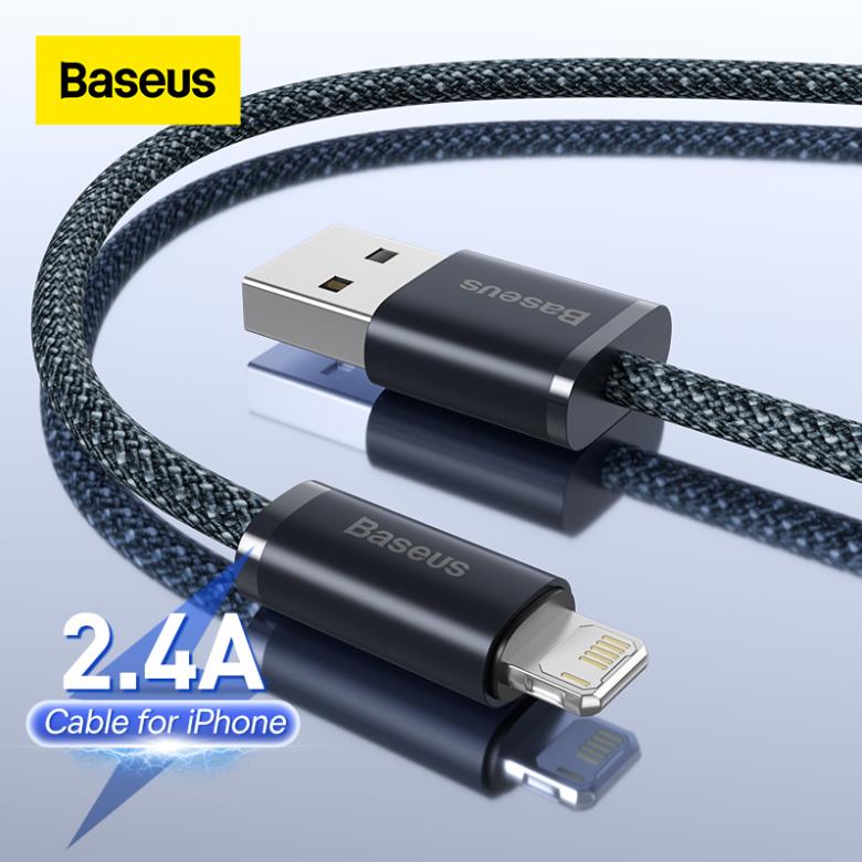 Cáp Sạc Nhanh Lightning Baseus Dynamic Series cho iPhone ( USB to Lightning, 2.4A Fast Charging Data Cable)