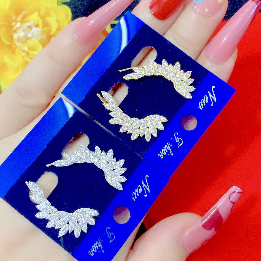 Bông tai nữ mạ vàng or bạc mẫu 28.110722 - bong tai đẹp - bông tai mạ vàng - bông tai chốt vặn