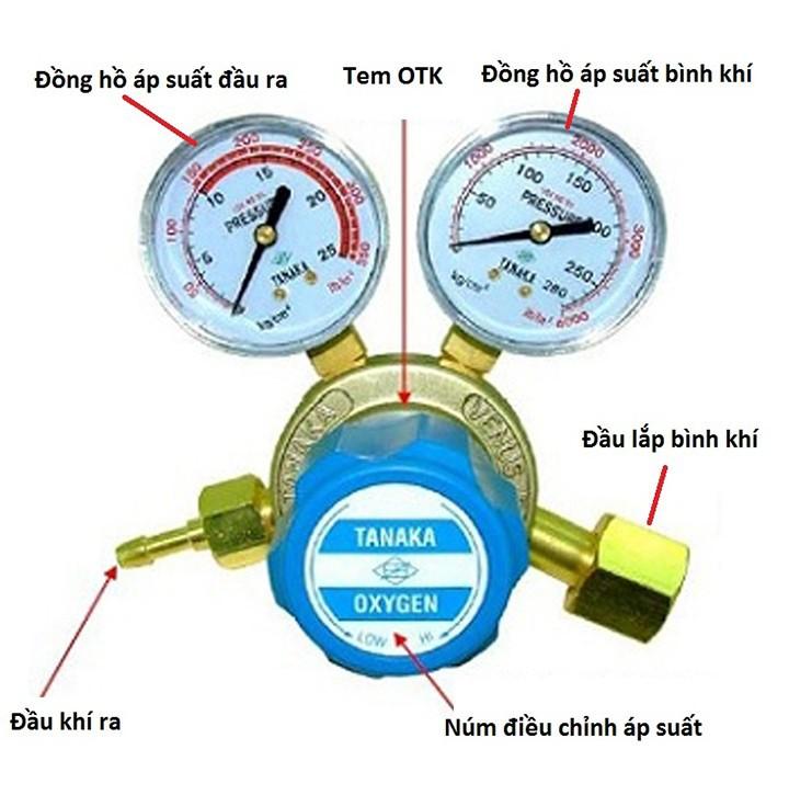 Đồng hồ áp khí oxy