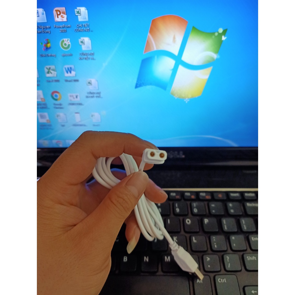 Dây sạc cho máy tăm nước h2ofloss.
