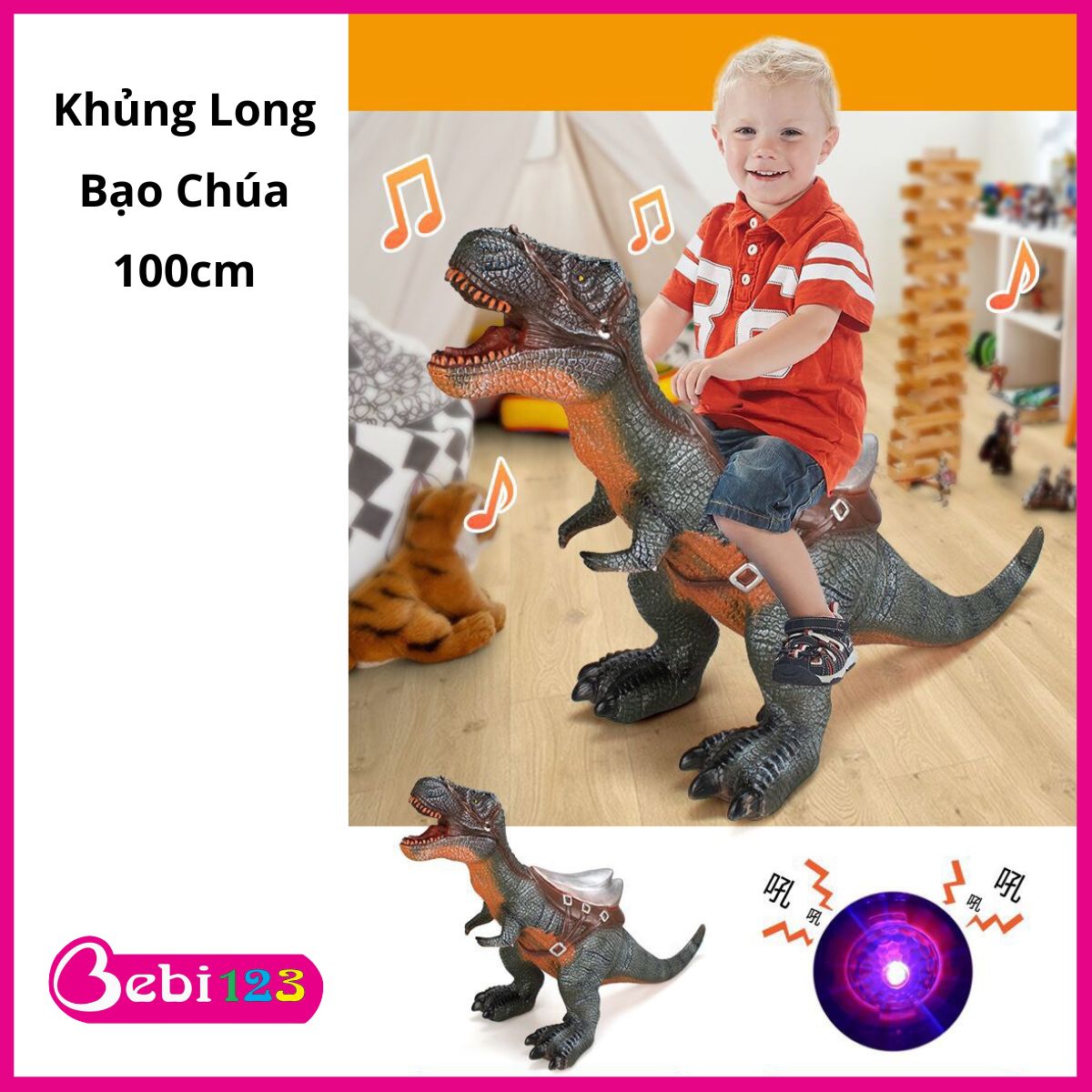 Khủng Long Mô Hình Siêu To Khổng Lồ chất liệu cao su mềm cao cấp