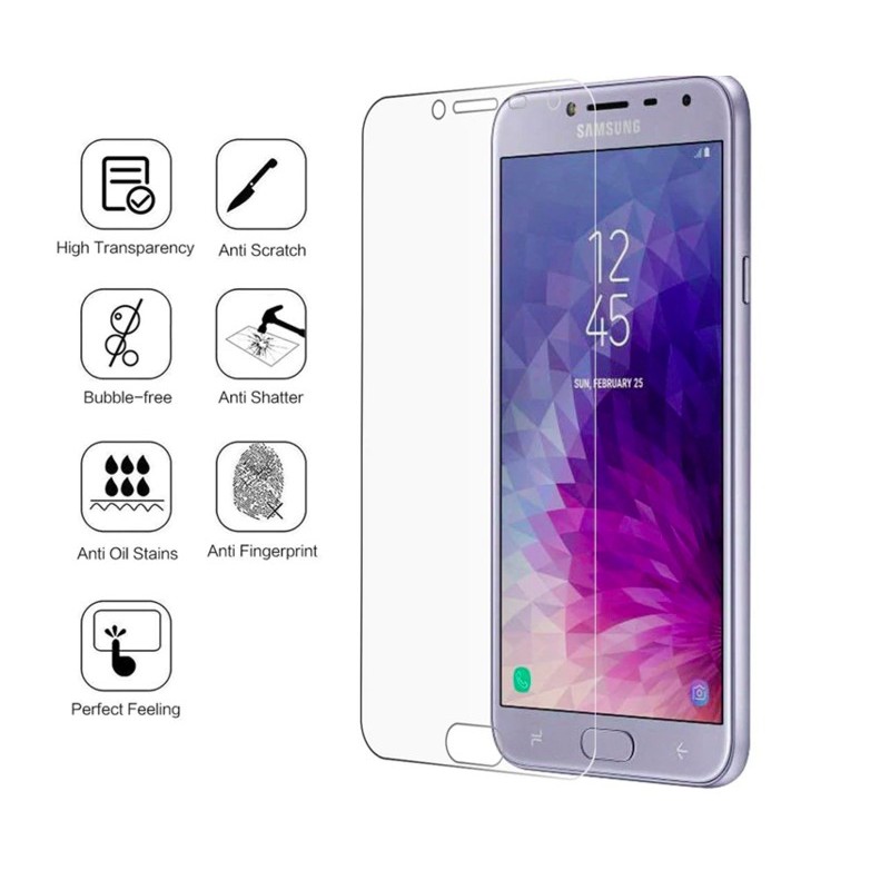 Miếng Dán Cường Lực Cho Samsung Galaxy J4 2018 (Trong suốt)