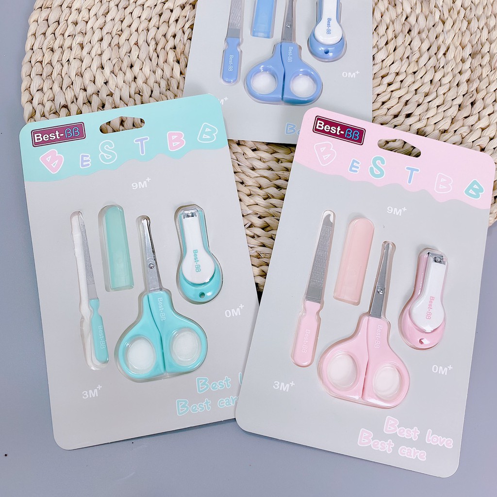 Bấm móng tay cho bé BEST BB CAO CẤP 4 MÓN tiện lợi