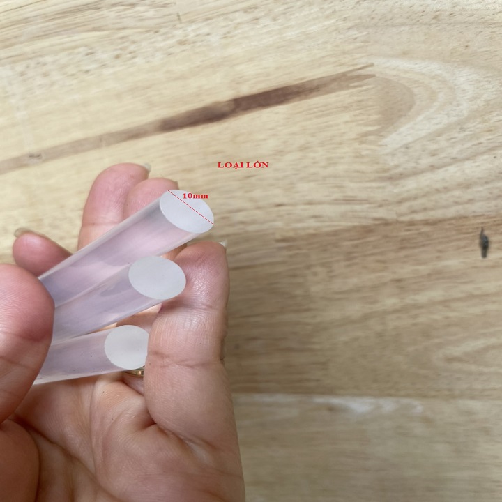 [ 3 CÂY ] KEO NẾN LOẠI TỐT TRONG SUỐT, sử dụng cho súng bắn keo - TH 833.834