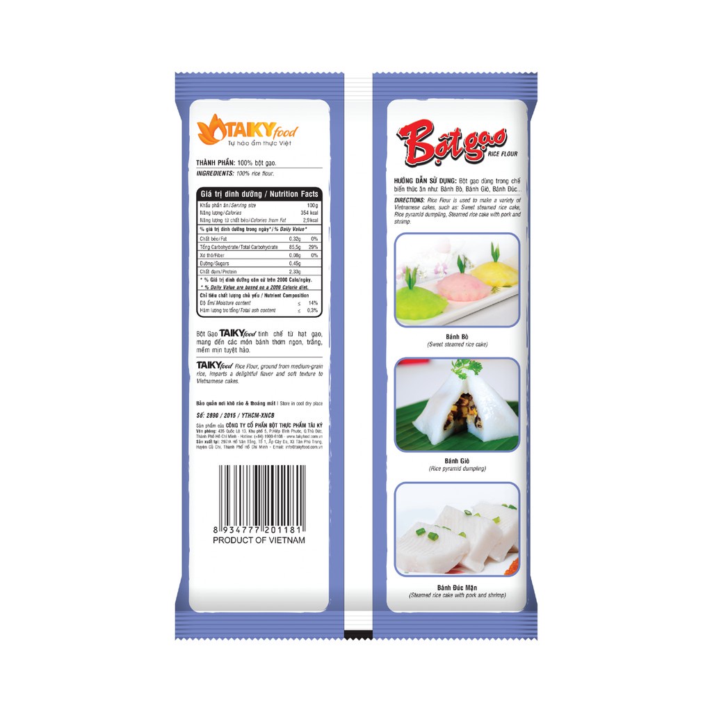 Bột gạo Taiky 400g