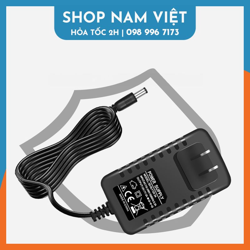 [Loại Tốt] Nguồn Adapter 24V Cho Đèn LED, Camera, Máy In