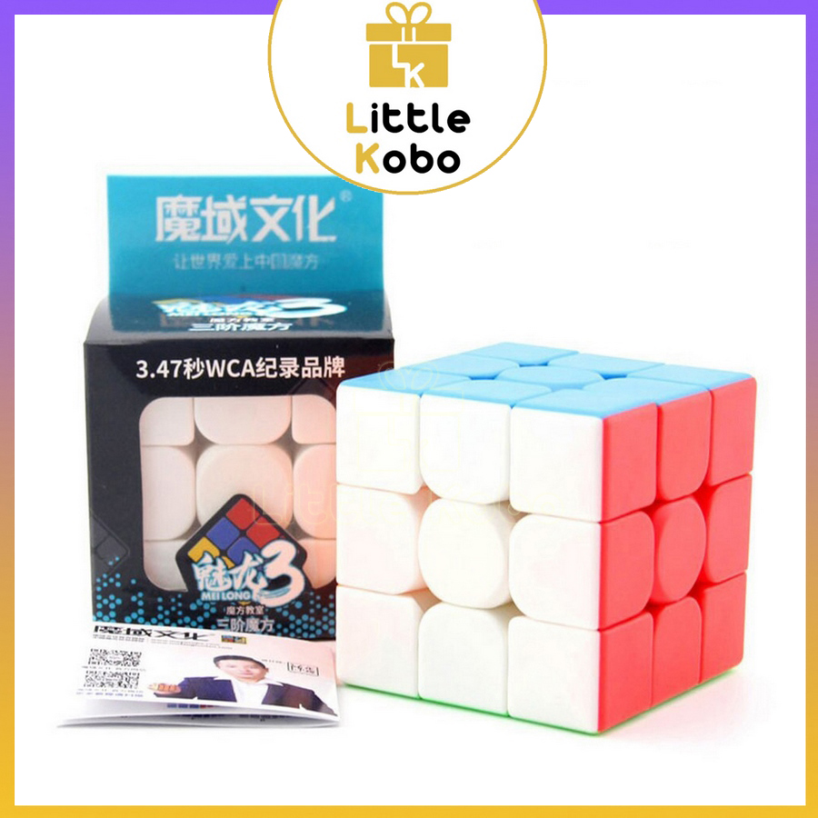 Bộ Sưu Tập Rubik Không Viền Stickerless MoYu MeiLong 2x2 3x3 4x4 5x5 Hàng Đẹp Xoay Trơn Siêu Bền Rubic Đồ Chơi Trí Tuệ Trẻ Em Phát Triển Tư Duy - Little Kobo