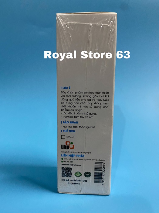 Men Vi Sinh Clear Koika cho bể cá 100ml