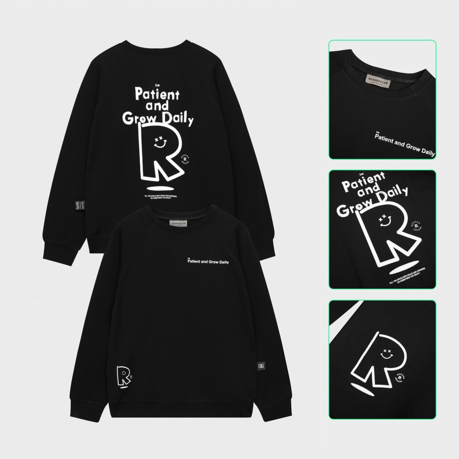 Áo Tay Dài PATIENT form rộng REGODS ( SWEATER PATIENTS)