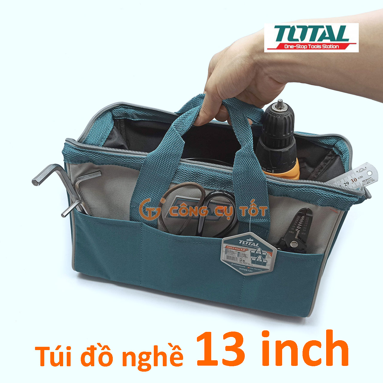 Túi đồ nghề túi dụng cụ tools bag total tht26131 - 13'', tht26161 - 16'', tht261625 - 16'', tht261325 - 13''