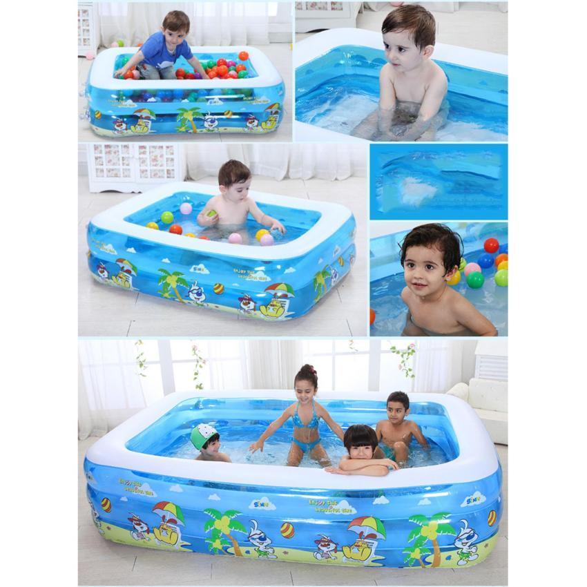Bể bơi cho bé 1m5 2 tầng
