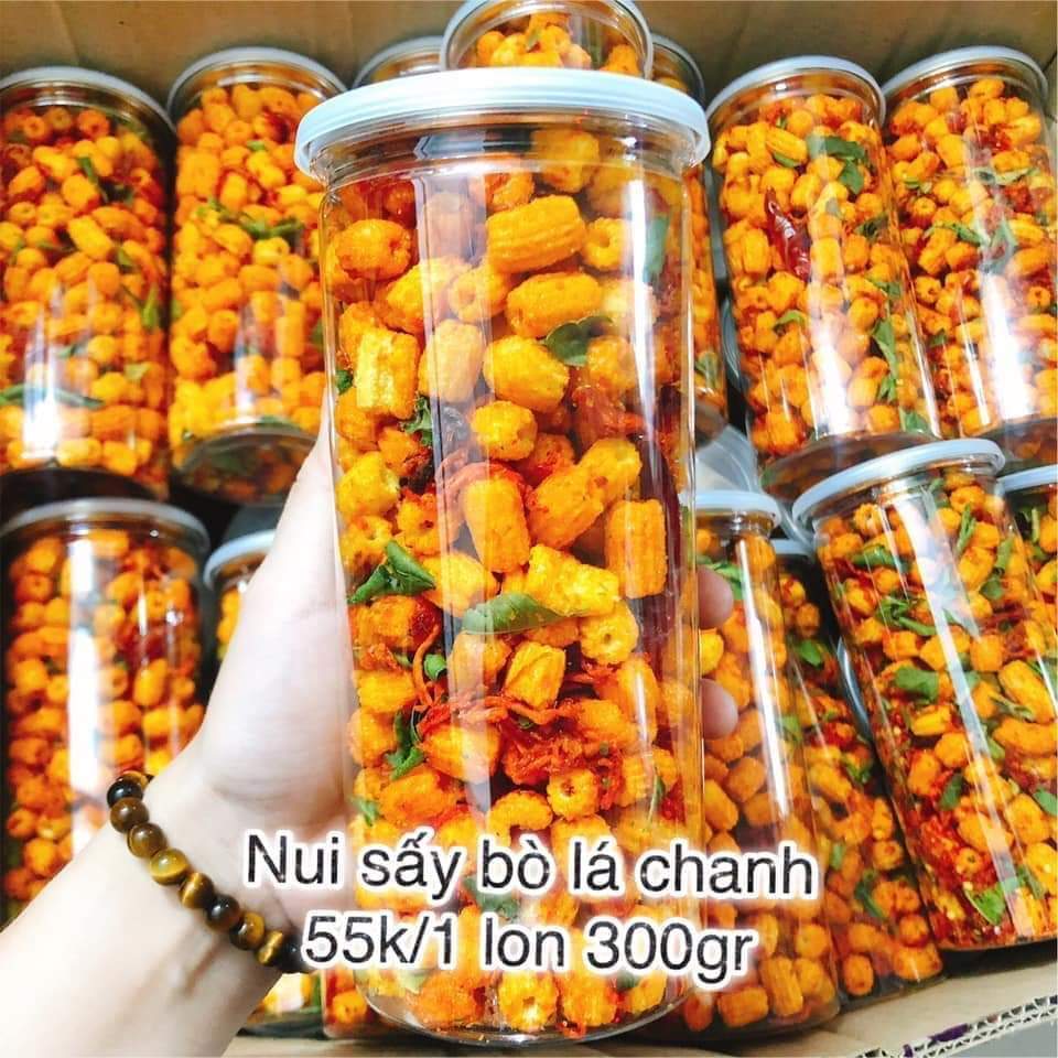 [HCM]Nui sấy khô bò lá chanh 300gr