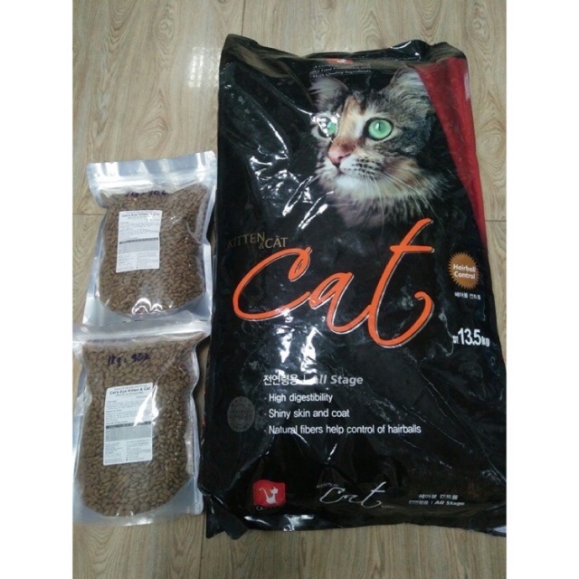 Thức ăn mèo cats eye - cat eye - catseye [túi zip 1kg]