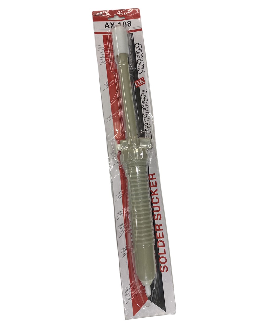 Ống hút thiếc, hút chì loại to dài 33cm - linhkien hd