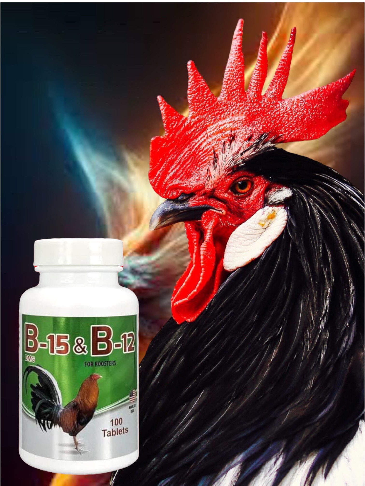 B15 & B12 cho gà đá Chiếc lẽ 50 viên